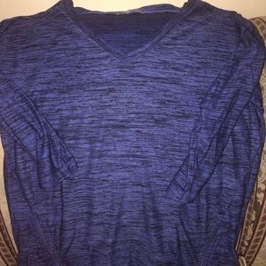 Woman’s Retro-ology tunic top- navy blue